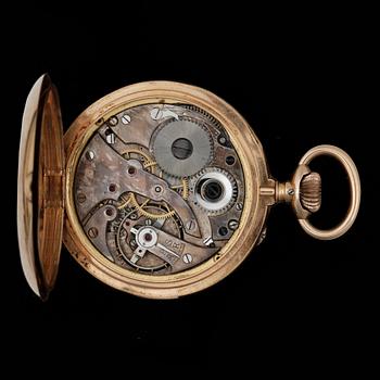 HERRFICKUR, guld 18k, tidigt 1900-tal. Tot ca 86 gram.