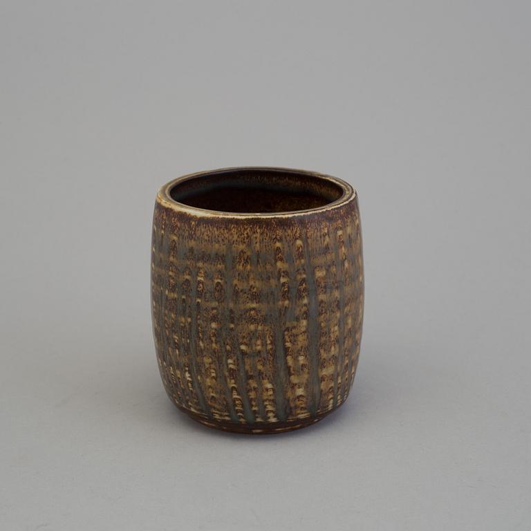 3 stoneware vases by Gunnar Nylund for Rörstrand.