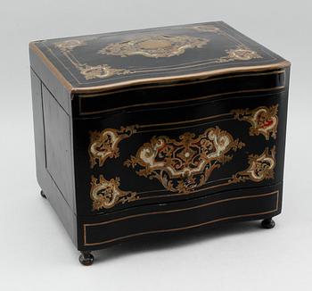 LIKÖRSCHATULL, 1800-talets andra hälft.