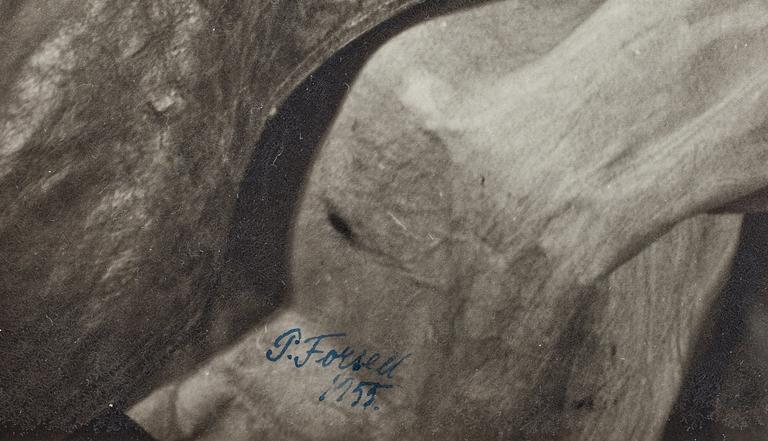 PER FORSELL, gelatinsilverfotografi, sign o dat- 1955.
