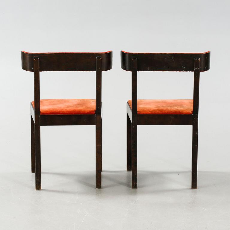 STOLAR, ett par, "Svea", Nordiska Kompaniet, 1930-tal.