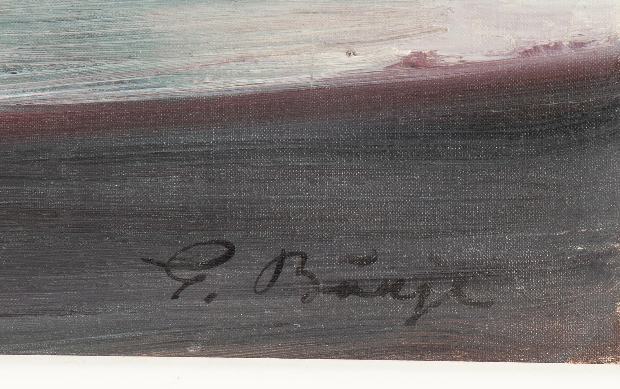 Gideon Börje, Sydländsk by vid havet.