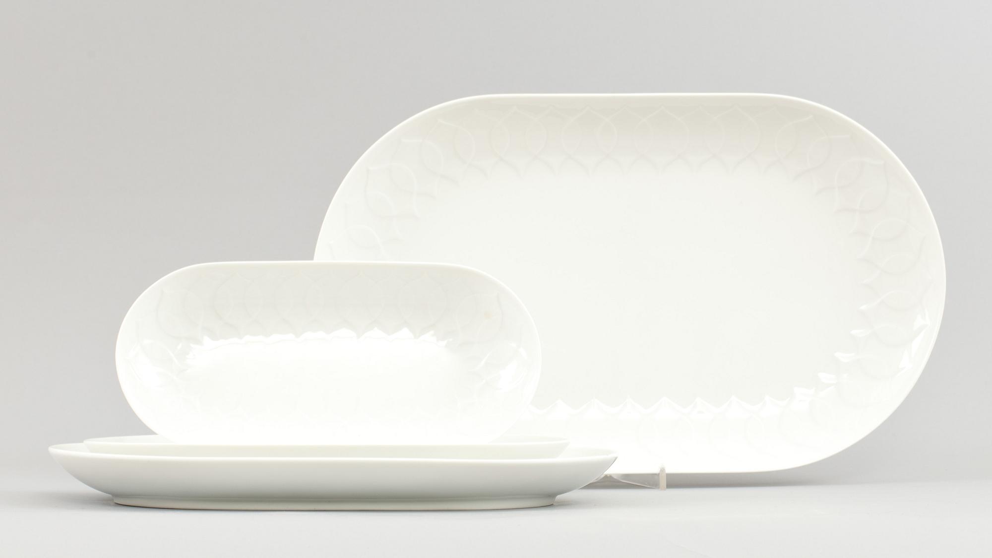 MAT/KAFFESERVIS, porslin, 61 delar, Trol Björn Winbladh, Studioline, Rosenthal. 1900-talets andra hälft.