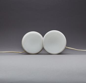 BORDSLAMPOR, ett par Luxus.