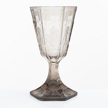 Simon Gate, vas, "Sex Gracer", Orrefors, 1925.