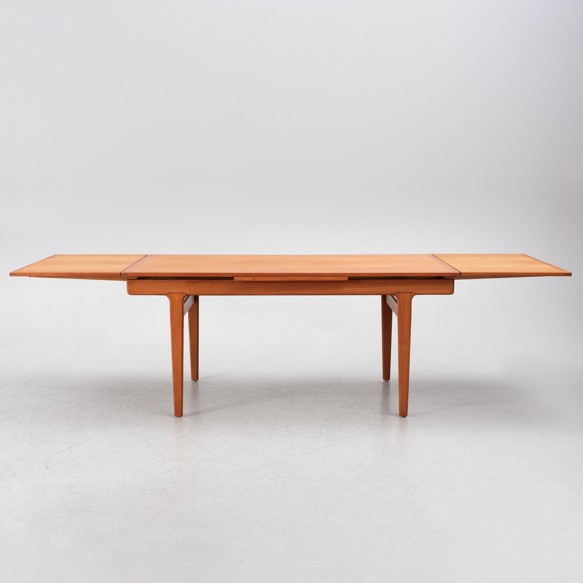 A dining table, Denmark, 1960s.