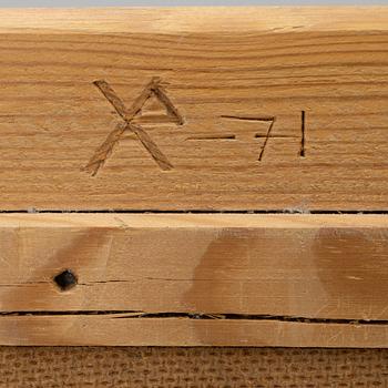 Roland Wilhelmsson, Hall furniture, 2 pieces, signed.