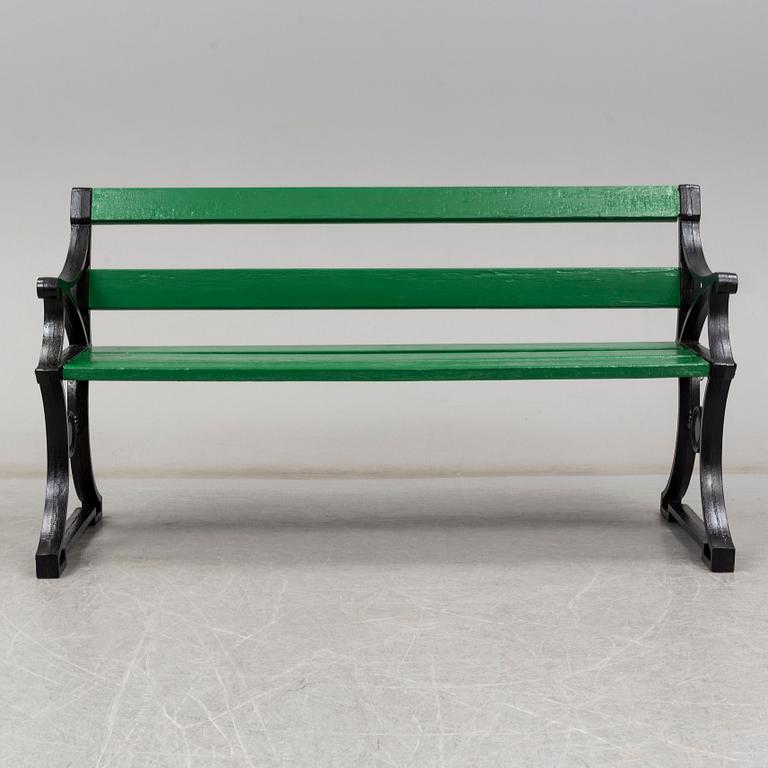A garden sofa by Folke Bensow, Näfveqvarn, Sweden.