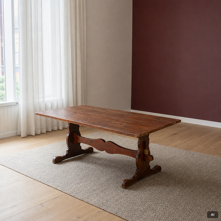 Bock table, from around the year 1900.
