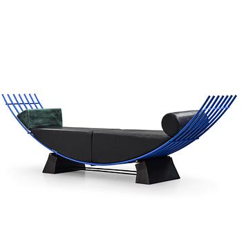 8. Jonas Bohlin, a 'Concav' chaise longue, Källemo, Sweden ca 1985.