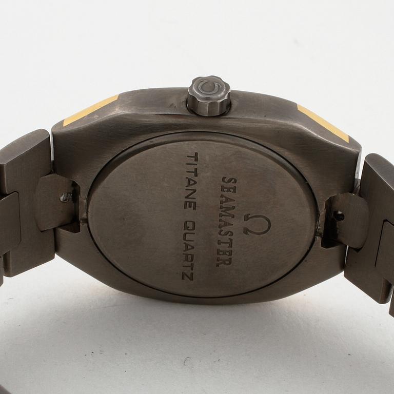 OMEGA, Seamaster, Titane Quartz, "Polaris", armbandsur, 32 mm.