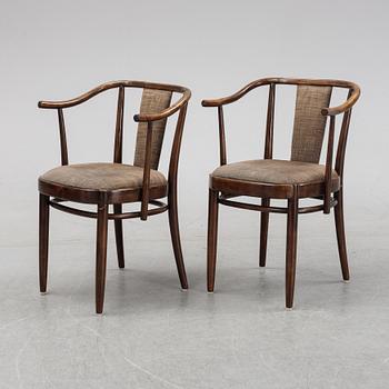 A set of five 'Opera' armchairs by Peter Cesing for Gemla.