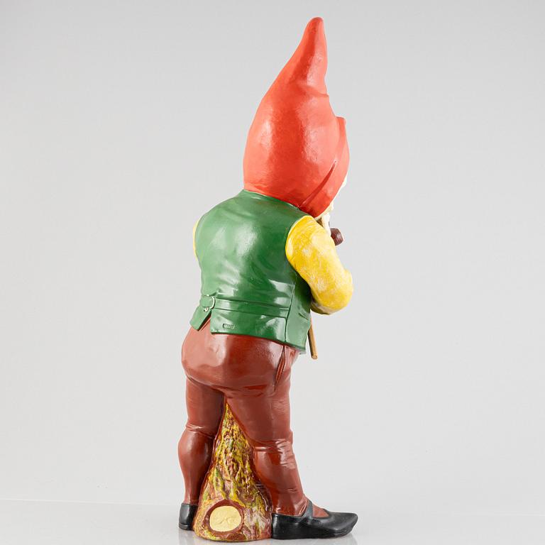 Gnome, earthenware, Gräfenroda, Germany, second half of the 20th century.