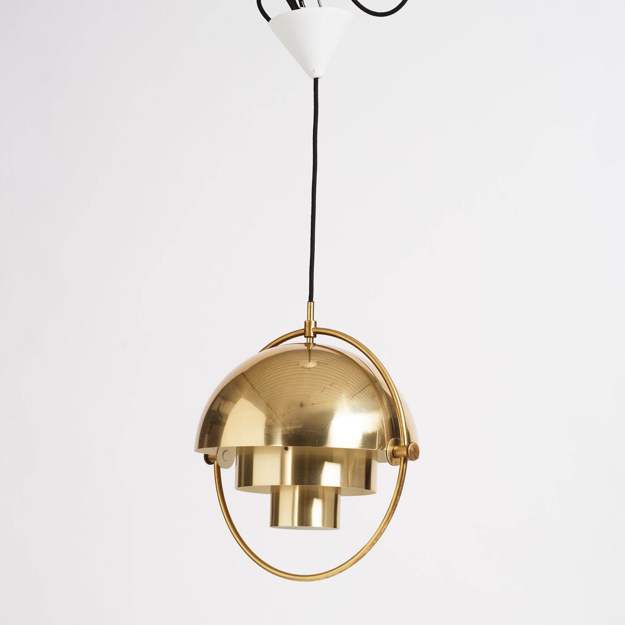 Louis Weisdorf, a "Multi-Lite", ceiling lamp, Lyfa, Denmark 1960-70s.