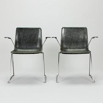 Esko Pajamies  och Toivo Korhonen, stolar, ett par, TU-521, Merivaara och Sarvis, 1960.