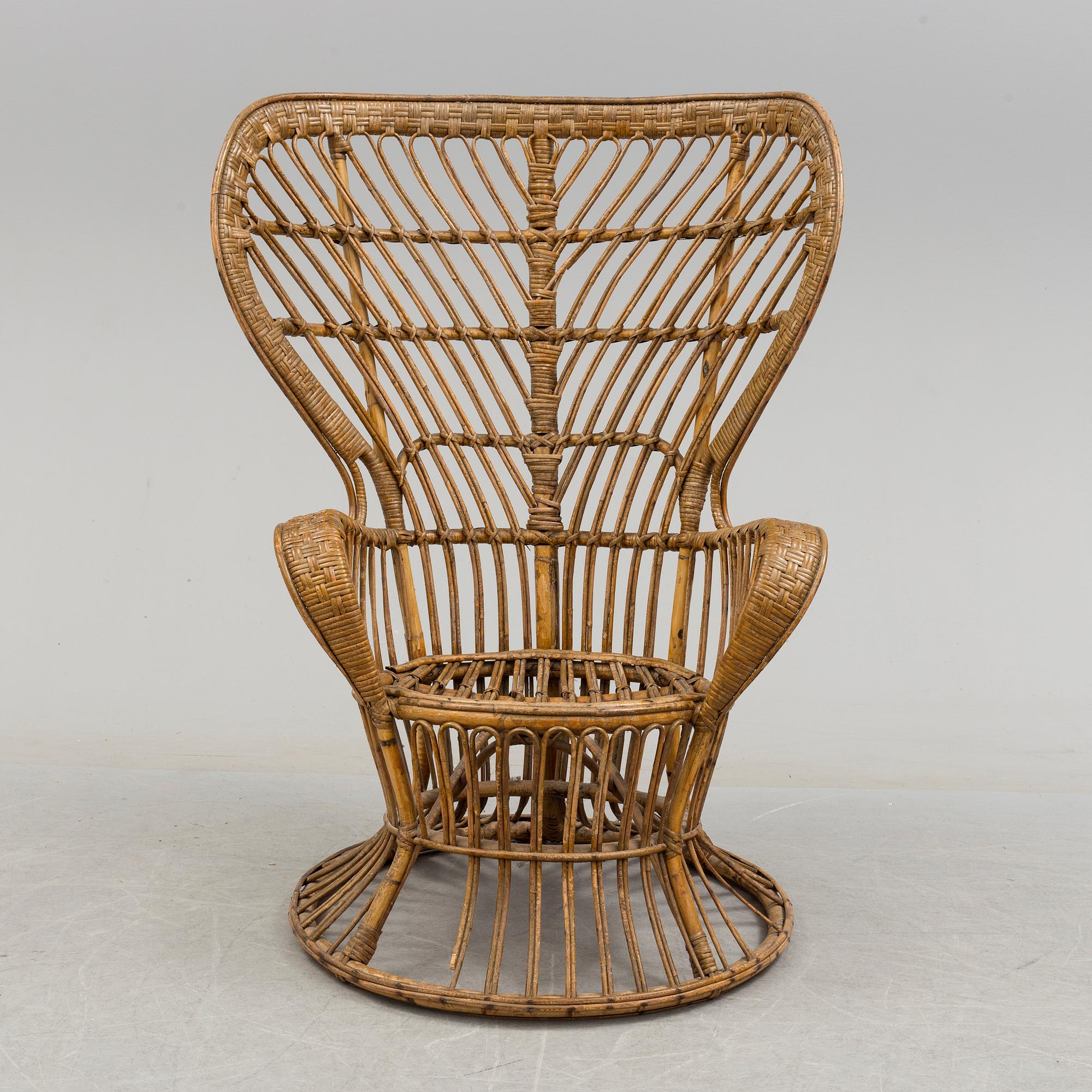 GIO PONTI, fåtölj, Bonacina, Italien, 1950-tal.