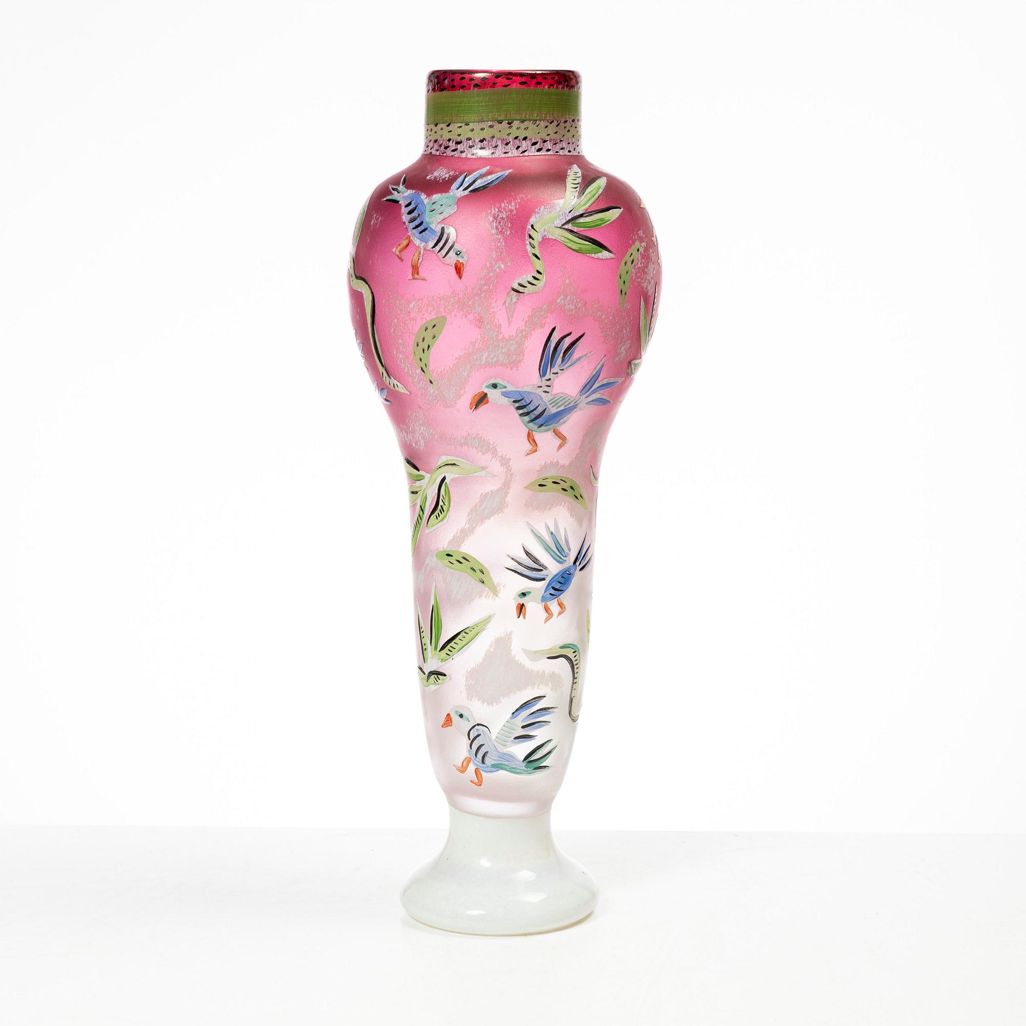 Ulrica Hydman-Vallien, vas, juvelglas, Kosta Boda.