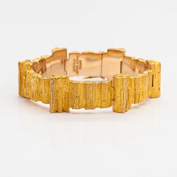 Björn Weckström, Armband "Mystica", 14K guld. Lapponia 1973.