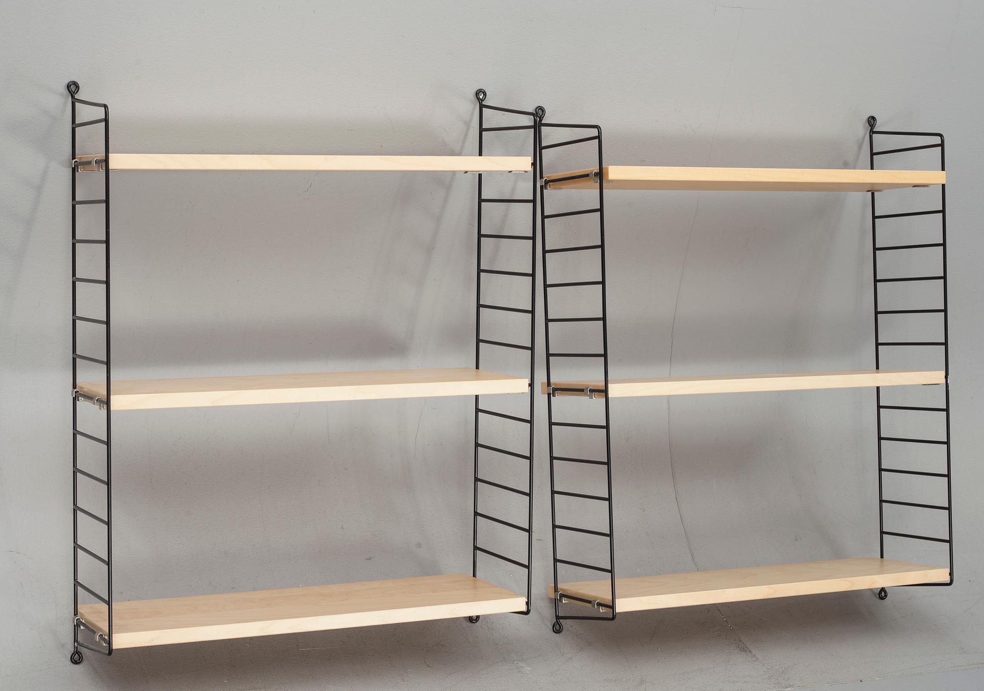 HYLLA, Stringhylla, "The Ladder Shelf", design Nils Strinning. 1900/2000-tal.