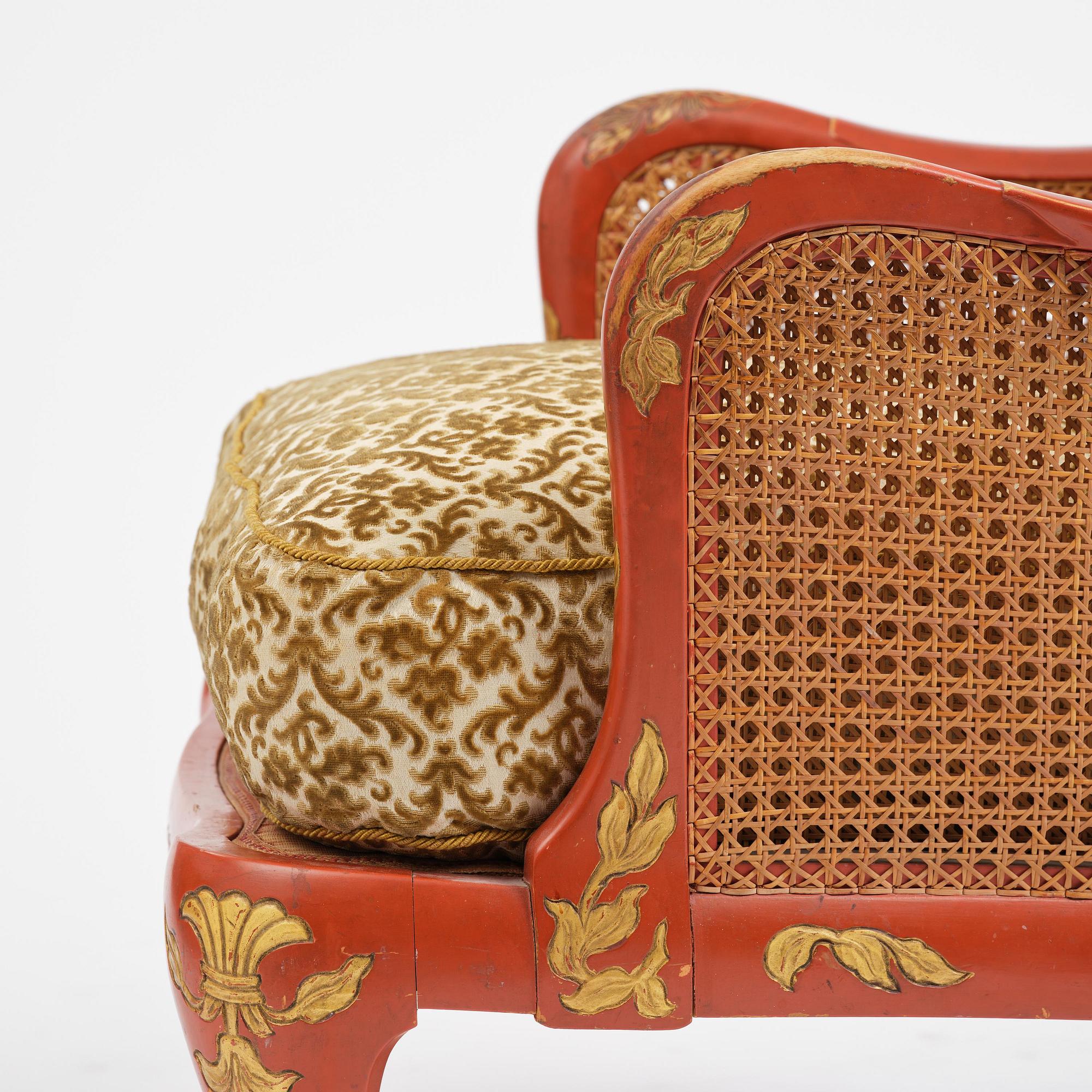 Carl Malmsten, a pair of Swedish Grace armchairs, cabinetmaker Albin Johansson, Stockholm, for Villa Kvikkjokk, 1927-28.