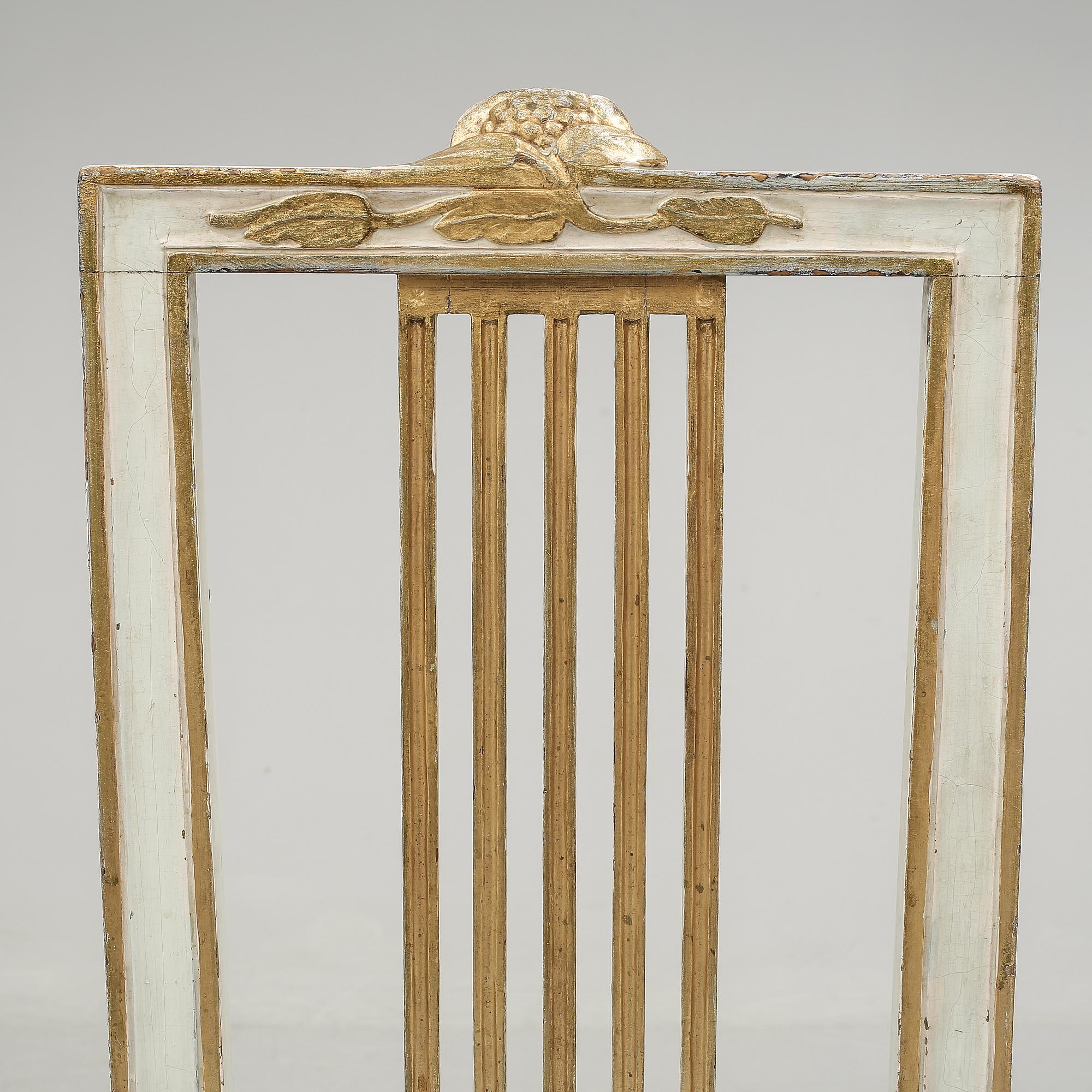 STOLAR, ett par, gustavianska, 1800-talets början.