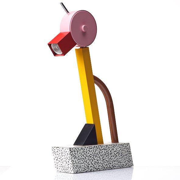 Ettore Sottsass, a "Tahiti", table lamp, Memphis, Milan, post 1981.