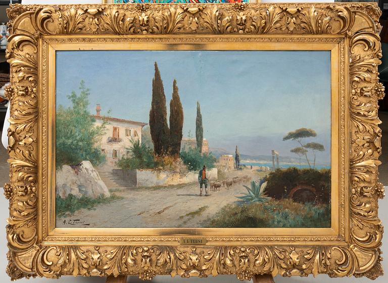 Georg Fischhof, Southern landscape.