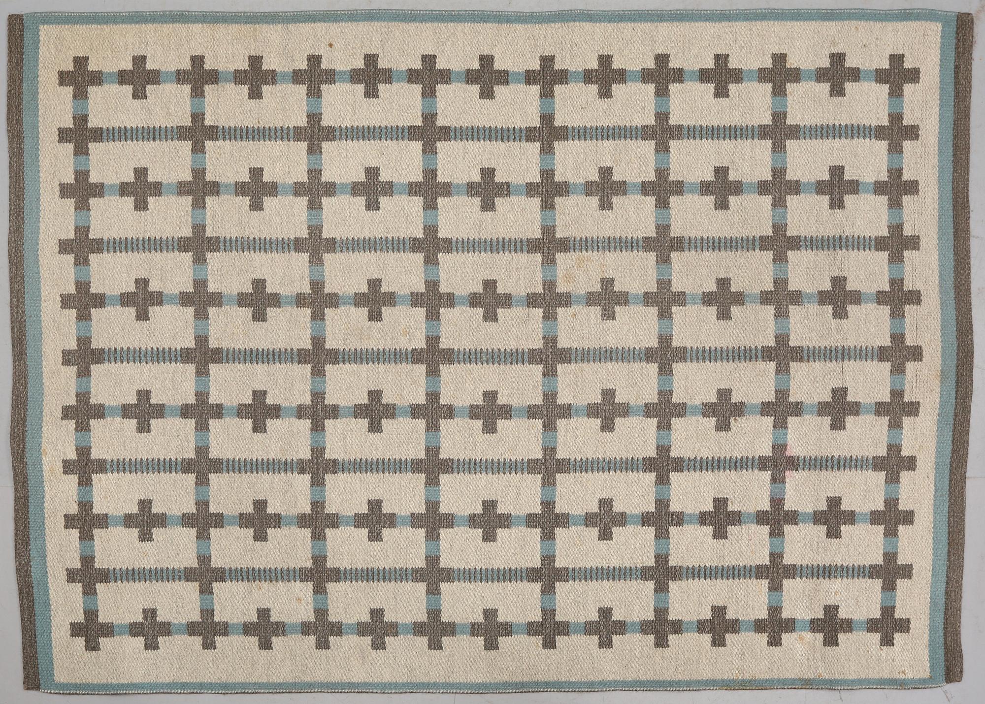 MATTA, dubbelväv, 1900-talets andra hälft, ca 203 x 144 cm.