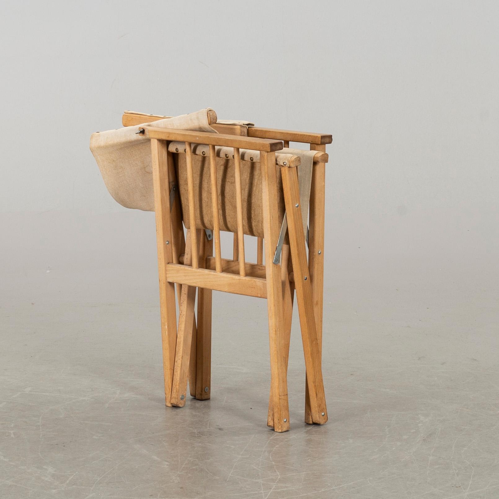 6 director chairs from Hyllinge Møbler, Danmark.