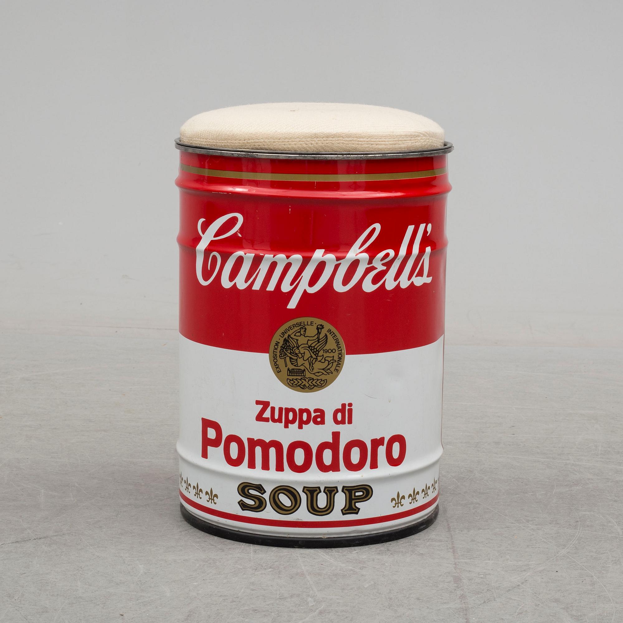 SIMON GAVINA, pall, "Omaggio to Andy Warhol", Ultramobile Collection, Studio Simon, Bologna, Italien efter 1973.