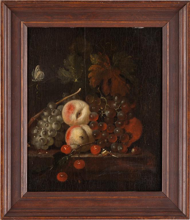 JAN DAVIDSZ DE HEEM, Circle of. Oil on panel 35 x 29 cm.