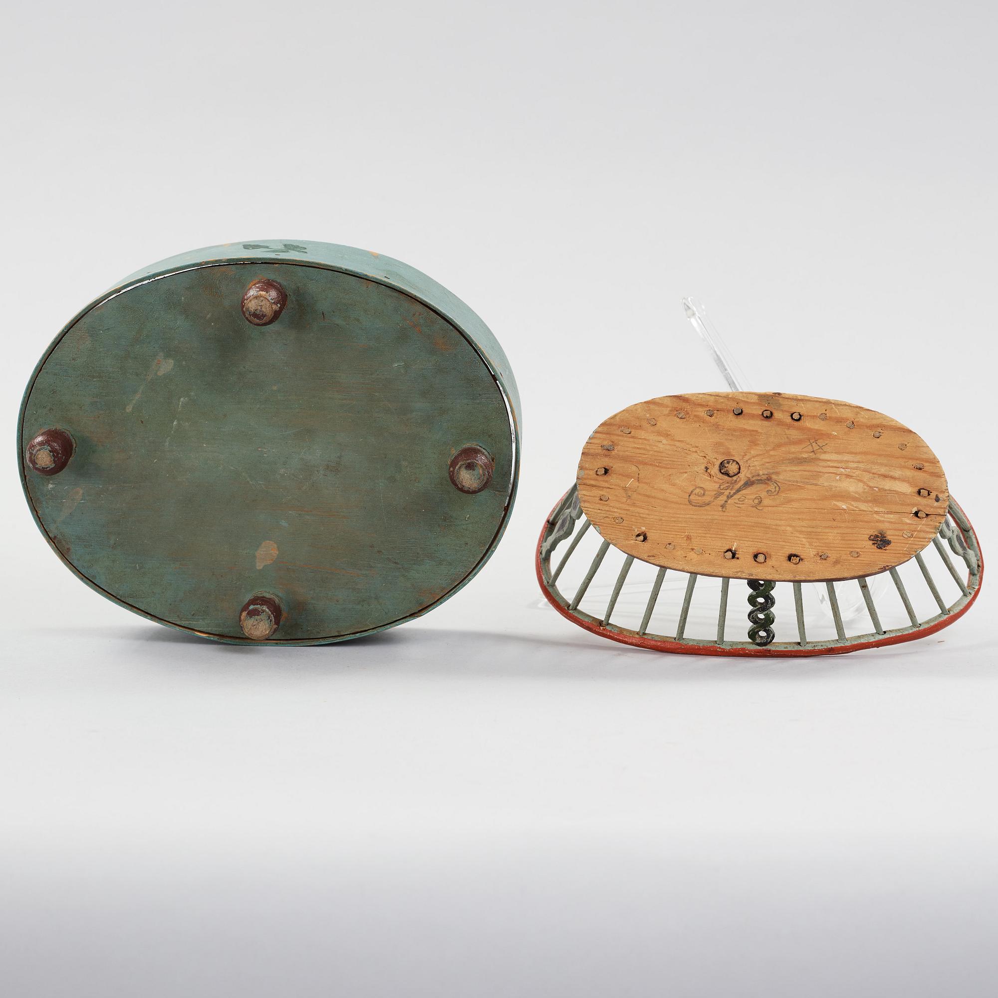 two baskets from the 19th century.