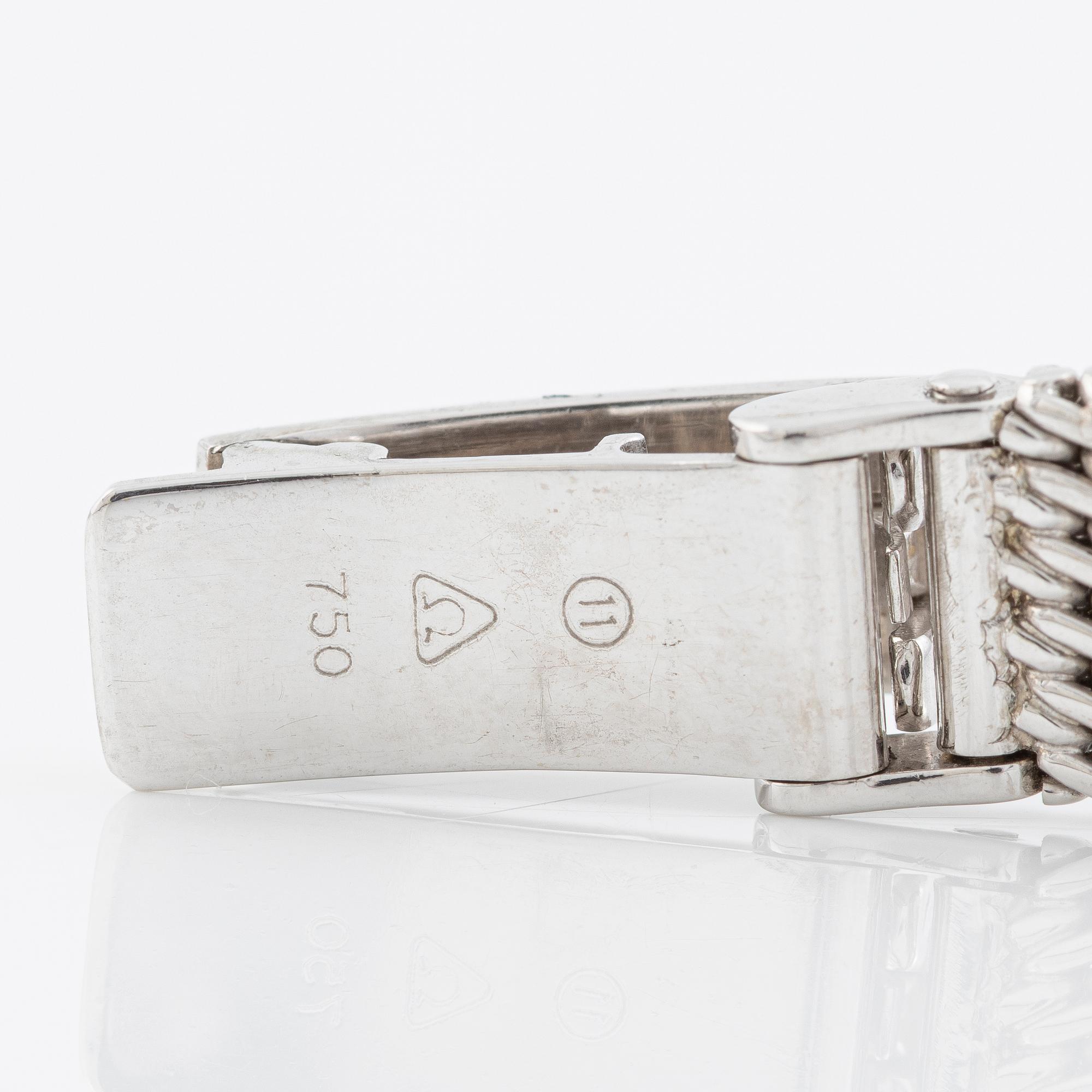 Omega, wristwatch, 14 x 14 mm.