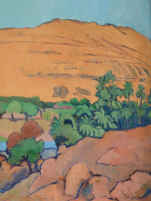 Hilding Linnqvist, "Paschans ö".