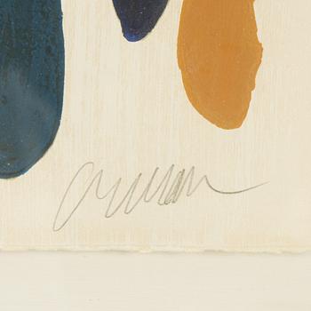 Arman, lithograph in colours, signed and numbered 66/99.