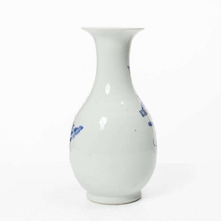 Vas, porslin, Kina, Qingdynastin, 1800-tal.