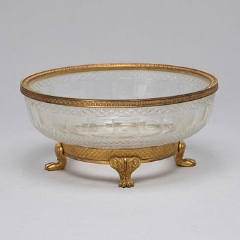 A French bowl, 19th ct.