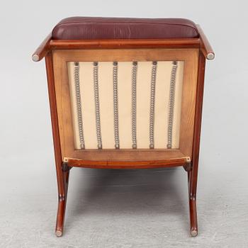 Ole Wanscher, a pair of armchairs, Denmark, second half of the 20th century.