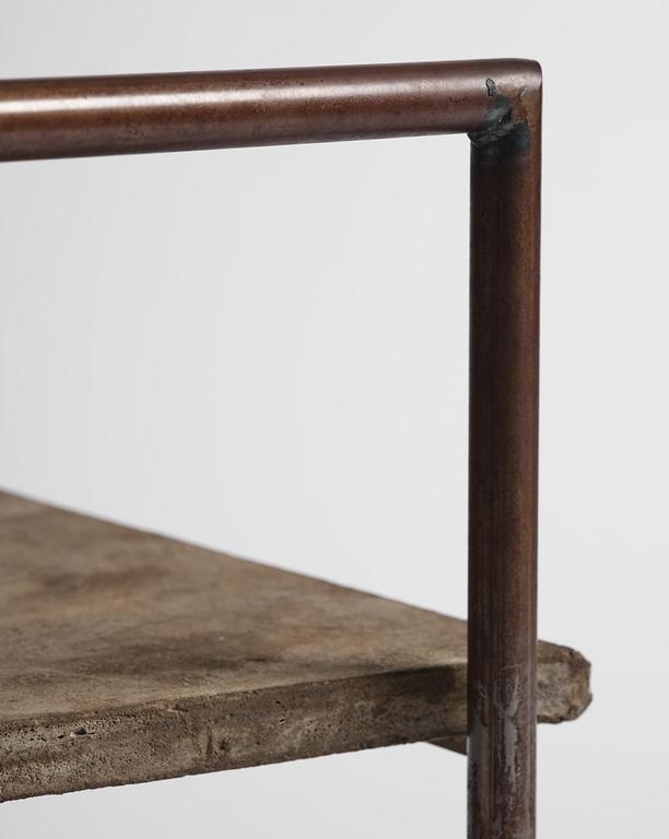 Jonas Bohlin, karmstol, "Concrete", provex, Källemo, Värnamo, efter 1981.