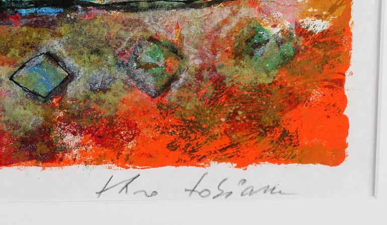 THEO TOBIASSE, färglitografi, signerad och numrerad 144/175.