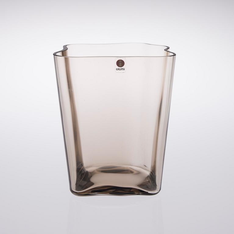 VAS, glas, märkt Alvar Aalto Iittala.