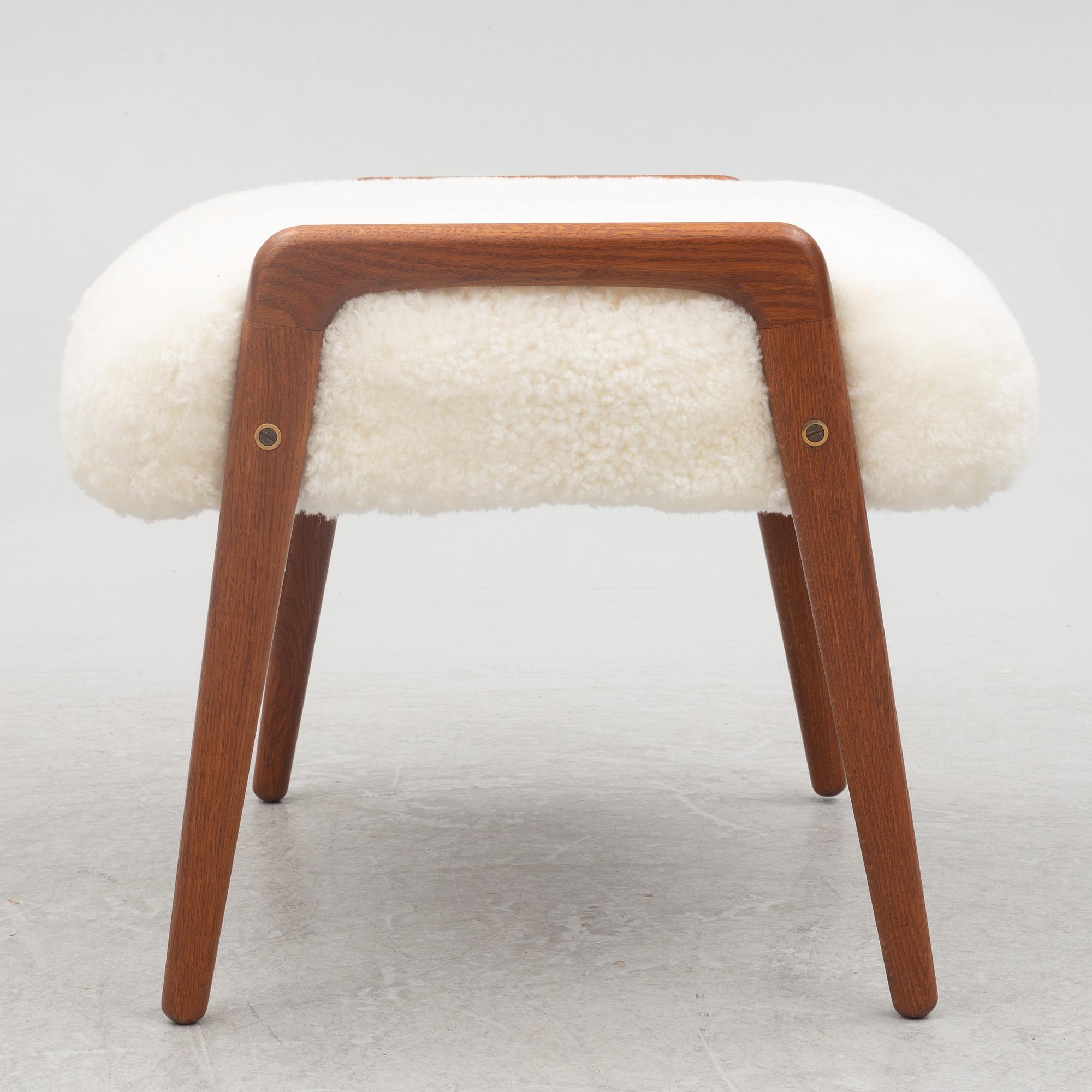 Yngve Ekström, a "Ruster" ottoman, Sweden, 1950's/60's.