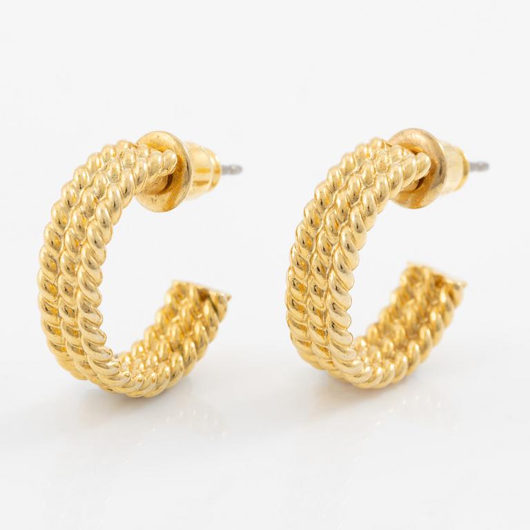 Pierre Cardin, earrings, 6 pairs. Vintage.