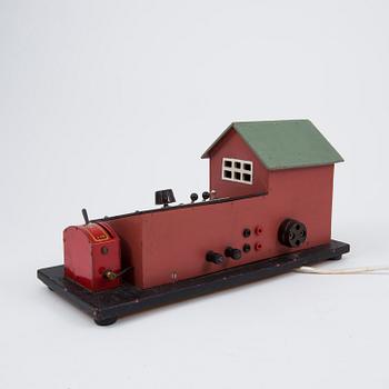 Twelve O-gauge Hornby train wagons England 1930s.