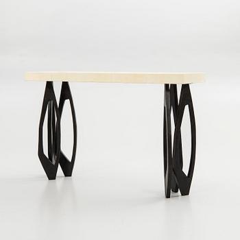 Ria & Youri Augousti, console table, "Lily console", R&Y Augousti, France, late 20th century.