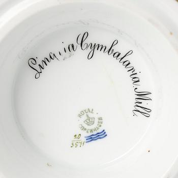 Ytterfoder/Vinkylare, porslin. 'Flora Danica', Royal Copenhagen, Danmark, 1900-tal.