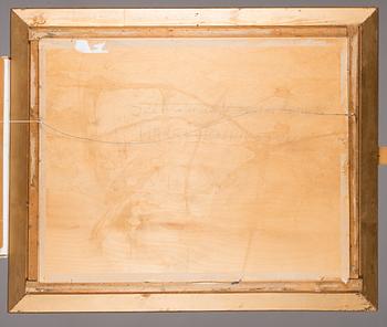 Harry Henriksson, öljy kankaalle, signeerattu ja päivätty -45.