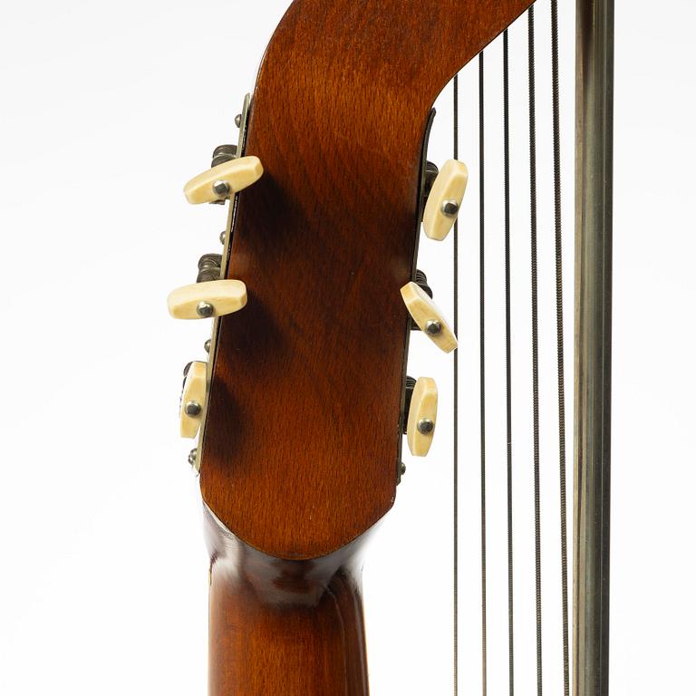 12-string lute, Alfred Brock, Stockholm, 1929.