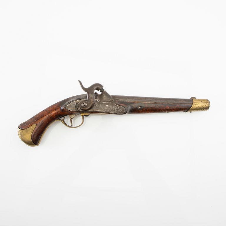 Percussion pistol, Swedish m/1820-57(59).