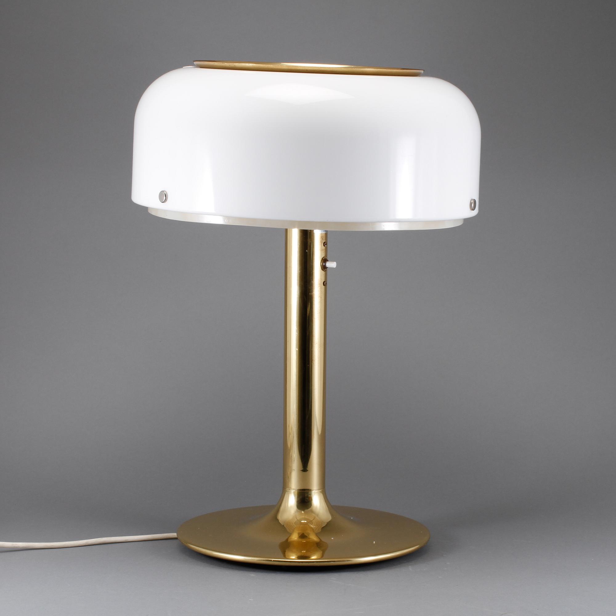 BORDSLAMPA, "Knubbling", Anders Pehrson, Ateljé Lyktan, Åhus, 1900-talets andra hälft.